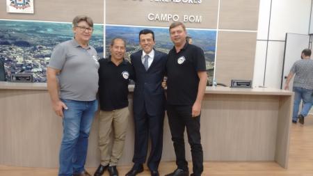 Vereadores visitam Câmara de Campo Bom