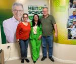 Vereadora Ana Oliveira visita gabinete do Deputado Heitor Schuch em busca de emenda