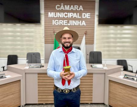 Câmara de Vereadores de Igrejinha cria o título de patrono dos Festejos Farroupilhas