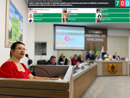 Projeto Banco Vermelho é aprovado pela Câmara de Vereadores de Igrejinha