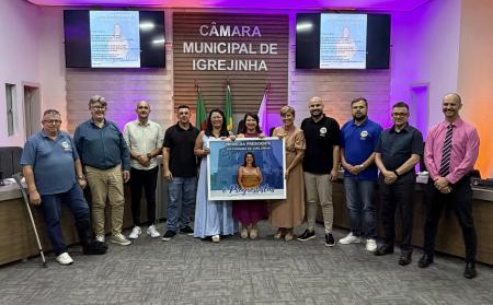 Câmara de Igrejinha tem, pela primeira vez, uma mulher na presidência