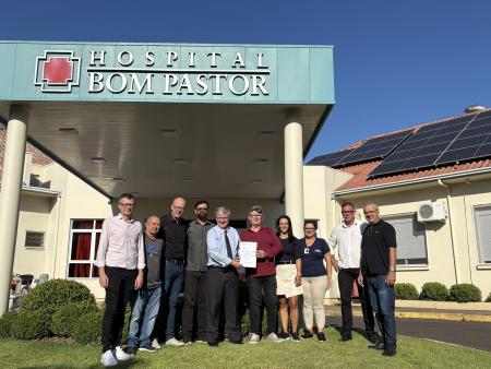 Vereador Neimar Parreira e Cidadania entregam R$ 200 mil ao Hospital Bom Pastor